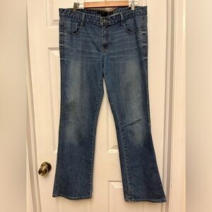 Calvin Klein Lean Boot Jeans with light stretch. Size 14.